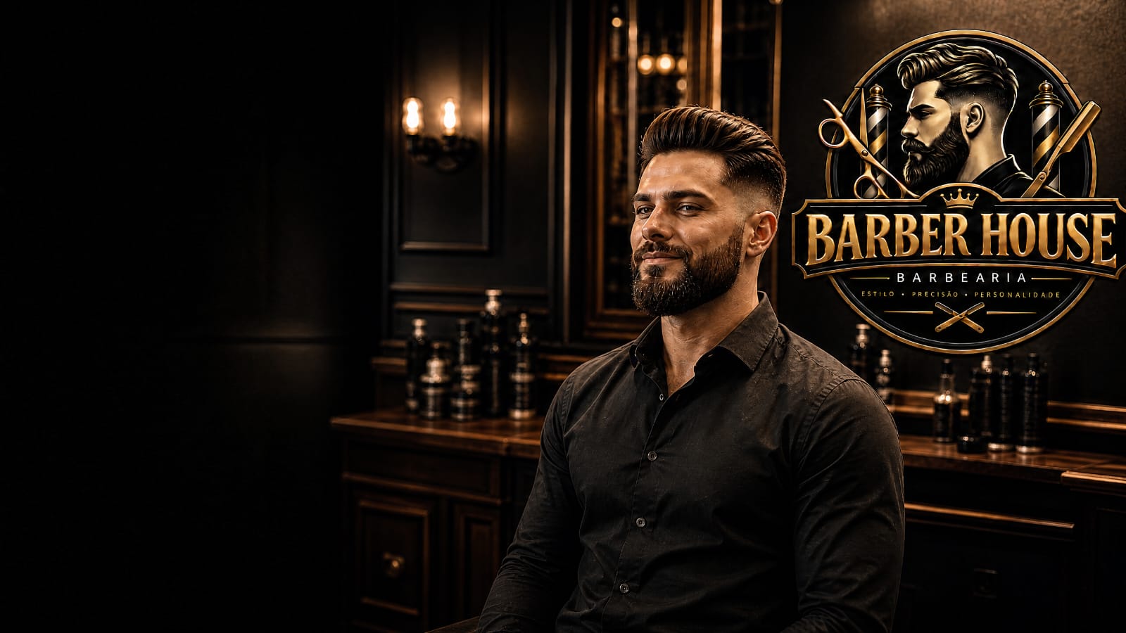Corte realizado na Barber House