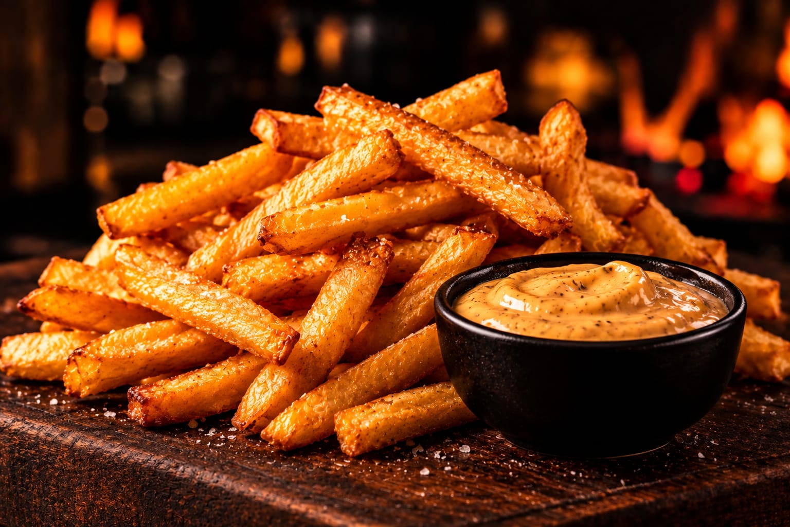 Batata frita artesanal